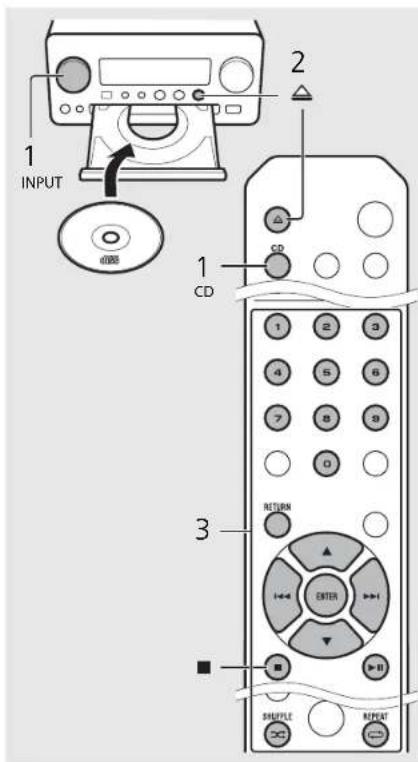 YAMAHA CRXN560D - Wiedergabe von CD - 1