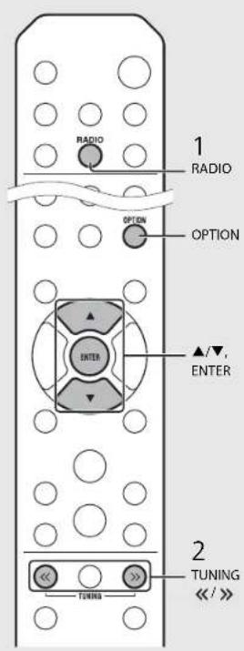 YAMAHA CRXN560D - Syntonisation de stations DAB - 3