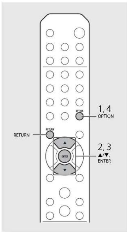 YAMAHA CRXN560D - Adjusting sound quality - 2