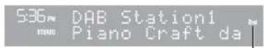 YAMAHA CRXN560D - Syntonisation de stations DAB - 2