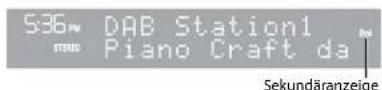YAMAHA CRXN560D - Einstellen der DAB-Sender - 1