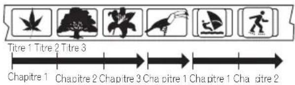 PIONEER XVDV424 - Titres, chapitres et plages - 1
