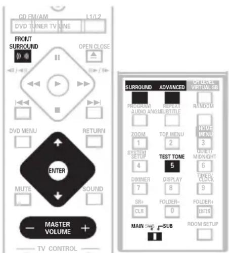 PIONEER XVDV424 - Réglage des niveaux des canaux - 1