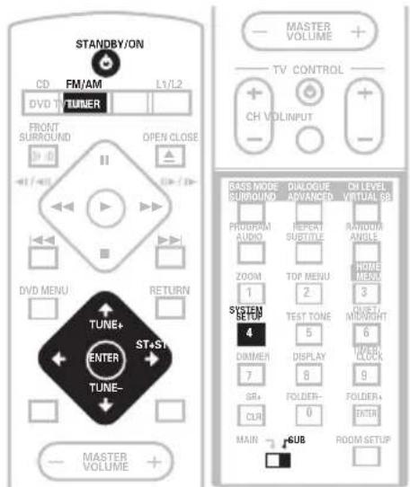 PIONEER XVDV424 - Pour choisir des stations - 1
