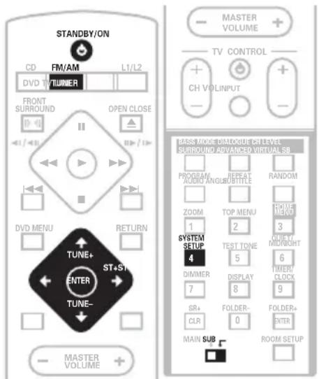 PIONEER XVDV424 - Pour mémoriser des stations - 1