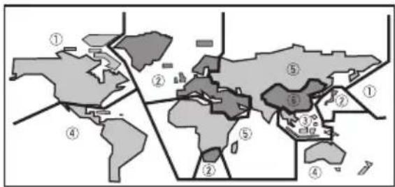 PIONEER XVDV424 - Régions DVD-Video - 1