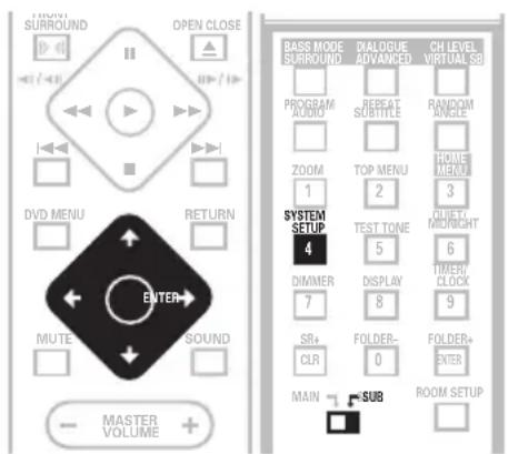 PIONEER XVDV424 - Réglages supplémentaires du système - 1