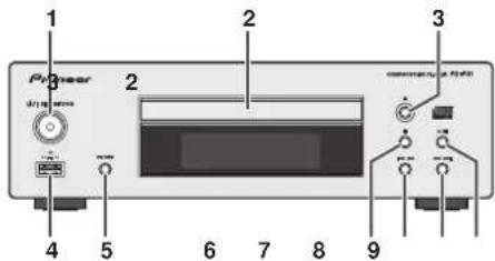 PIONEER XCP01DABSK - Lecteur de CD - 1