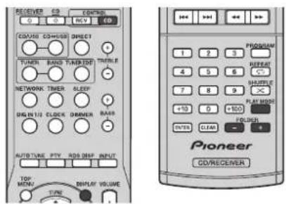 PIONEER XCP01SK - Mode dossier MP3/WMA (seulement pour des fichiers MP3/WMA) - 1