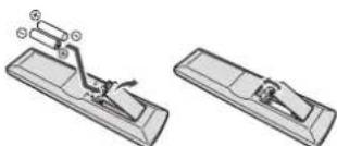 PIONEER XCP01SK - Chargement des piles - 1