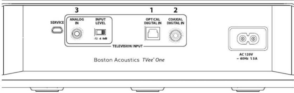 BOSTON ACOUSTICS TVee One - Accesorios - 6