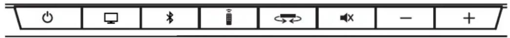 BOSTON ACOUSTICS TVee One - Los controles sobre TVee One - 1