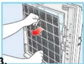Zepter Therapy Air ION PWC570 - Reinigung des elekrostatischen Vorfilters (einal alle 2-4 Wochen) - 2