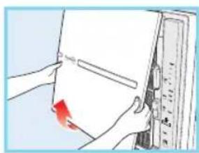 Zepter Therapy Air ION PWC570 - Cleaning the lens on the back of the cover - 2