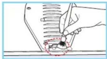 Zepter Therapy Air ION PWC570 - Cleaning the lens on the back of the cover - 1