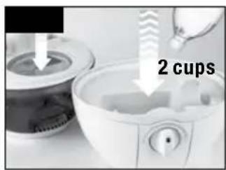 Vicks Mini Filter Free VUL520 - Instructions for Scale Removal - 4