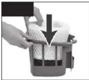 Vicks Cool Mist V3800 - CHANGING YOUR FILTER - 5