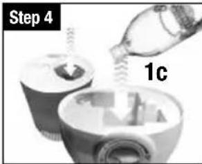 Vicks Filter Free Cool Mist V4600 - Scale Removal directions: - 4