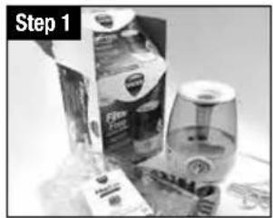 Vicks Filter Free Cool Mist V4600 - Setting Up Your Vicks 4600 Humidifier - 1