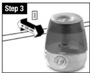 Vicks Filter Free Cool Mist V4600 - Setting Up Your Vicks 4600 Humidifier - 3