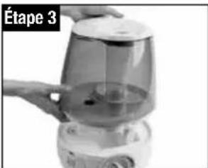 Vicks Filter Free Cool Mist V4600 - Remontage - 3