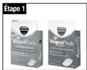Vicks Filter Free Cool Mist V4600 - Emploi des tampons aromatiques - 1