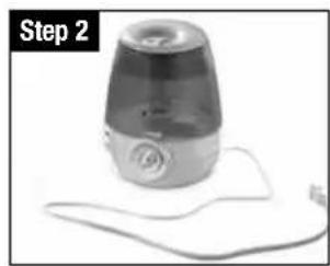 Vicks Filter Free Cool Mist V4600 - Setting Up Your Vicks 4600 Humidifier - 2
