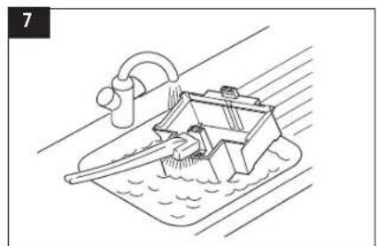 Solis Airwasher 739 - Cleaning the water tank and base tray (every 2 weeks) - 8
