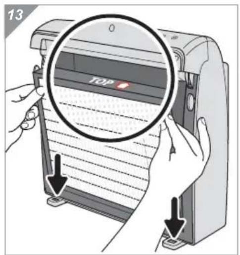 DIRT DEVIL Pureza AC350 - Replacing the HEPA filter - 3