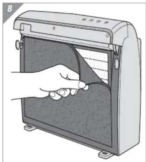 DIRT DEVIL Pureza AC350 - Karbon-Filter wechseln - 2