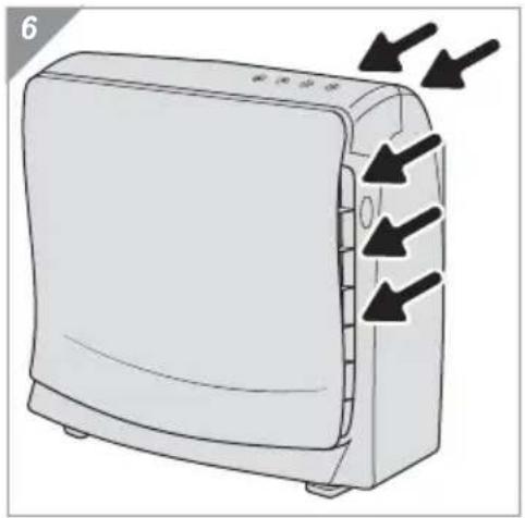 DIRT DEVIL Pureza AC350 - Cleaning the housing - 1