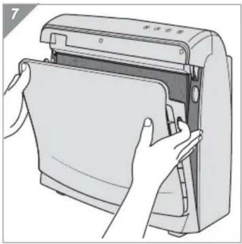 DIRT DEVIL Pureza AC350 - Changer le filtre en carbone - 1