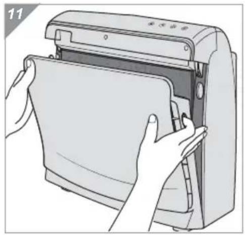 DIRT DEVIL Pureza AC350 - Replacing the HEPA filter - 1