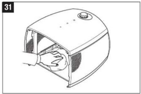 BONECO 2055 - Rengjoring av ventilator - 8