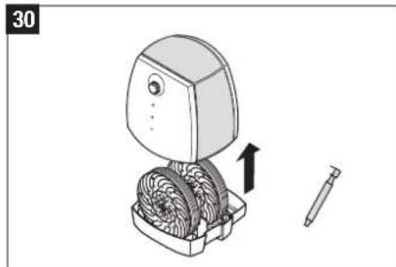 BONECO 2055D - Cleaning the fan - 5