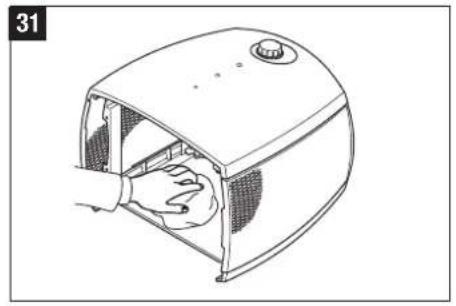 BONECO 2055D - Pulizia della ventola - 8