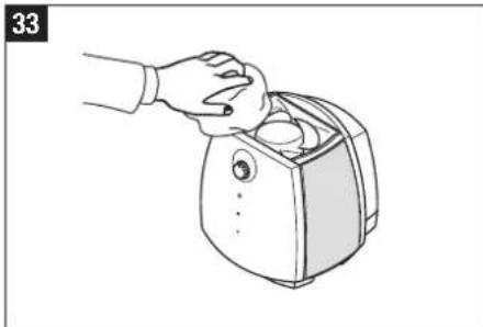 BONECO 2055D - Cleaning the fan - 6