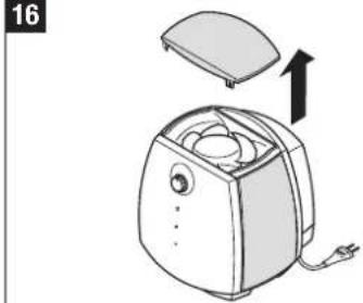 BONECO 2055D - Kabellange einstellen - 3