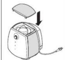 BONECO 2055D - Kabellange einstellen - 5