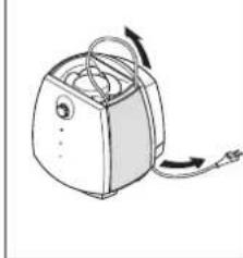 BONECO 2055D - Kabellange einstellen - 4