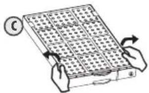 LANAFORM Home Air Filter - - Austauschen der mehrlagigen Filterkartusche - 3