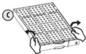 LANAFORM Home Air Filter - - De meervoudige filter verrangen - 3