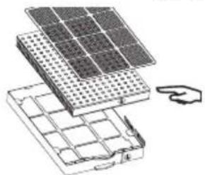 LANAFORM Home Air Filter - - Sustitución del cartucho multifiltro - 4