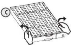 LANAFORM Home Air Filter - - Az összetett szürökészlet csereje - 3