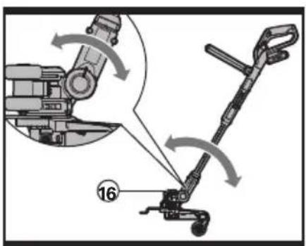 Diagram illustrating a mechanical device with labeled parts and directional arrows indicating motion or assembly.