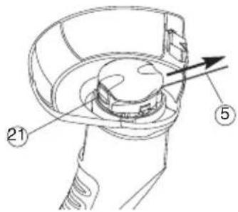 GARDENA SmallCut 300 Accu - Lagring - 3