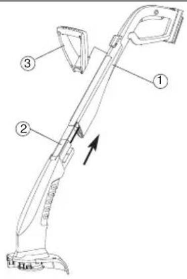 GARDENA SmallCut 300 Accu - 3.Sumontavimas - 1