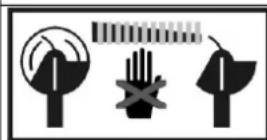 ATIKA RT 400 - Symboly na pristroji - 6
