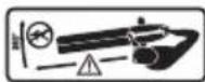 Grizzly ELS 2801 Profi - Symbols on the device - 4