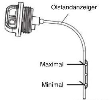 DOLMAR PB252.4 - Motoröl überprüfen und bei Bedarf nachfüllen - 3